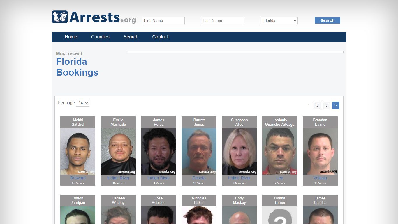 Florida Arrests and Inmate Search